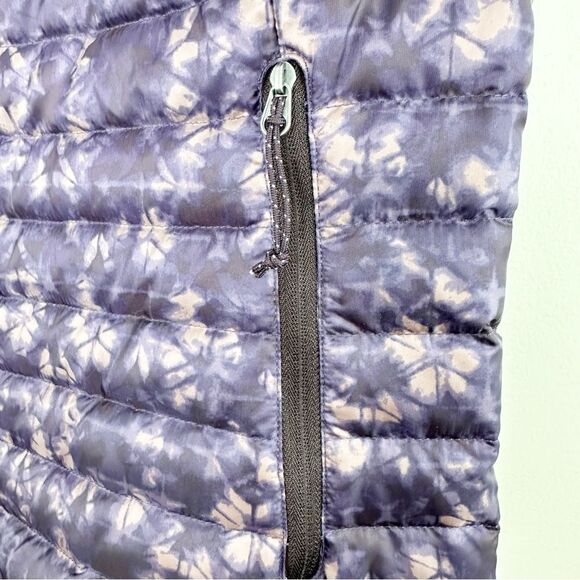 Eddie‎ Bauer Women’s EB700 Premium Down Front Zip Puffer Vest Purple Sz - Picture 13 of 16